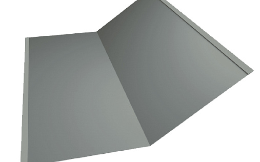 Планка нижней ендовы 300x300 Grand Line с покрытием Полиэстер 0,45 мм RAL 7005