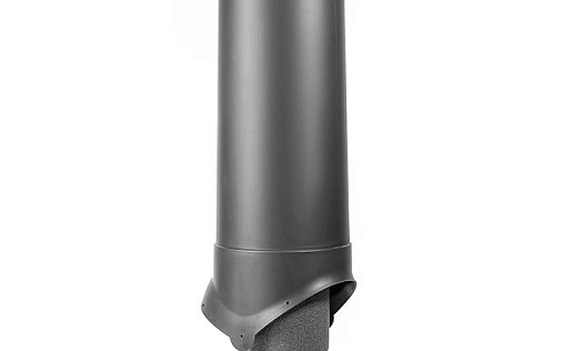 Вентиляционный выход Krovent Pipe-VT 125/700 is диаметром 125/ИЗ/830 мм Серый