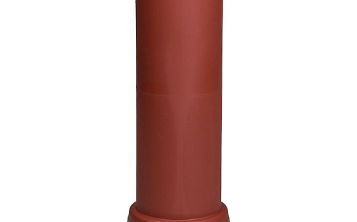 Вентиляционный выход канализации Vilpe диаметром 110/500 мм Красный