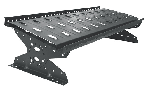 Переходной мостик для фальцевой кровли Grand Line RAL 7043, 1 м