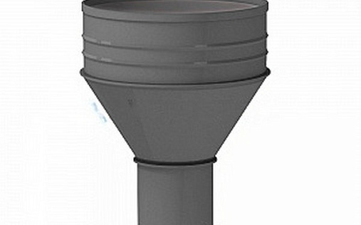 Водосборная воронка 185/150 мм RAL 7004
