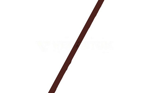 Усилитель крепления желоба Эконом 125 мм RAL 8017