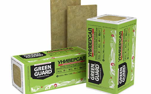 Каменная вата Технониколь Greenguard Универсал 50 мм