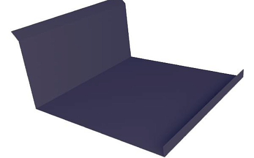 Планка нижнего примыкания 20х122х260х15 Grand Line с покрытием Полиэстер 0,45 мм RAL 5002