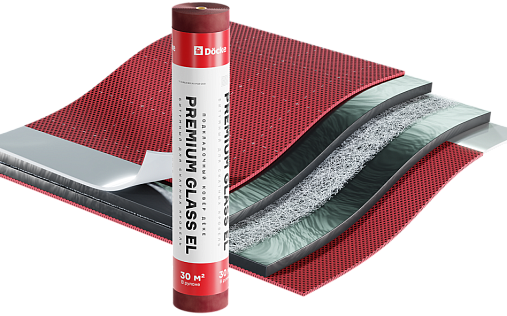 Подкладочный ковёр Docke Premium Glass EL, 30 м2