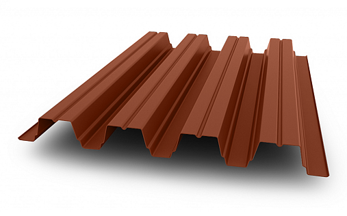 Профнастил Н75-750 0,9 мм Полиэстер RAL 8004