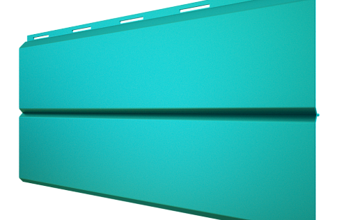 Металлический сайдинг Металл Профиль Lбрус Metallic Blue с покрытием Colorcoat Prisma 0.5 мм