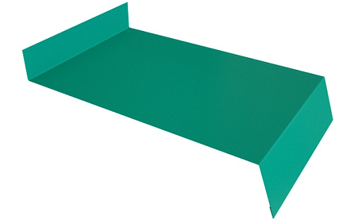 Отлив простой 150 Grand Line с покрытием Полиэстер 0,45 мм RAL 5021