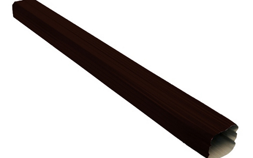 Труба прямоугольная металлическая Grand Line Vortex Matt 103x77 мм 3 м RAL 8017