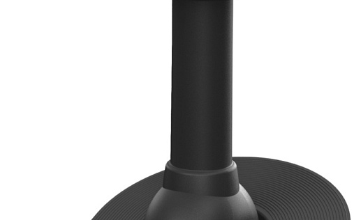 Дефлектор скатный Vilpe Alipai Flow 110 мм Чёрный