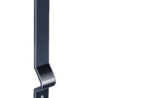 Крюк длинный полоса Grand Line 150 мм RAL 7024