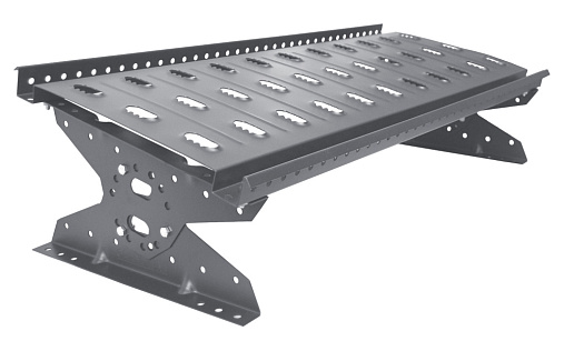 Переходной мостик для фальцевой кровли Grand Line RAL 7004, 3 м