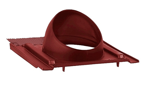 Проходной элемент Krovent Base-VT General-Purpose 125/150 Красный