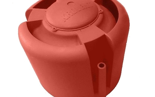 Колпак Krovent Hupcap H Красный