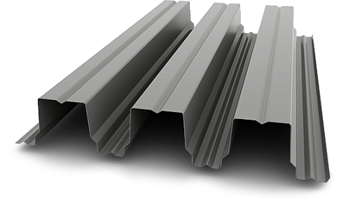 Профнастил Н114-600 0,8 мм Полиэстер RAL 9006