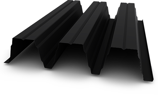 Профнастил СКН157-800 0,8 мм Полиэстер RAL 9004