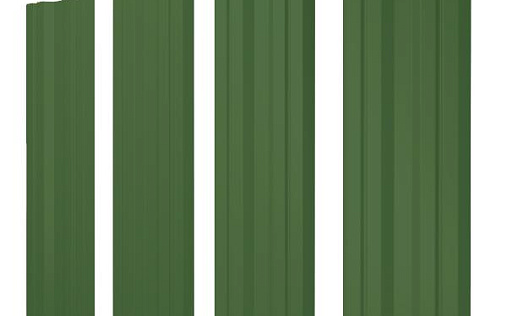 Штакетник Grand Line Twin с покрытием Полиэстер 0,45 мм RAL 6002