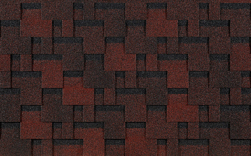 Гибкая черепица Docke Pie Eurasia Лабиринт Красный