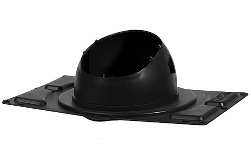 Проходной элемент Krovent Base-VT General 125/150 Чёрный