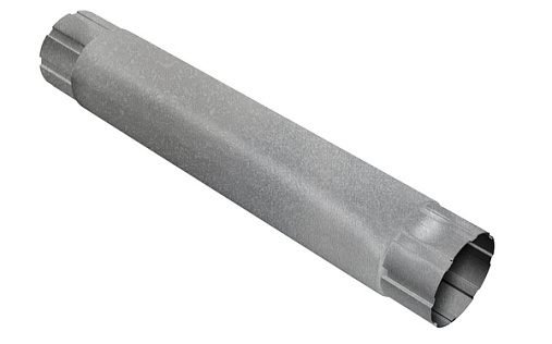 Труба круглая соединительная Grand Line Optima 90 мм 1 м Оцинкованный