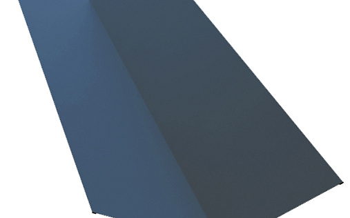 Планка верхней ендовы 115x30x115 Grand Line с покрытием Полиэстер 0,7 мм RAL 5005