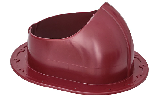 Проходной элемент Gervent Static для фальца и гибкой черепицы Бордовый