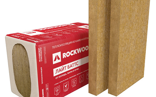Каменная вата Rockwool Лайт Баттс 50 мм
