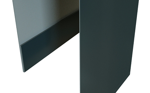 Планка П-образная Блок-Хаус new Grand Line с покрытием Velur X 0,5 мм RAL 7016