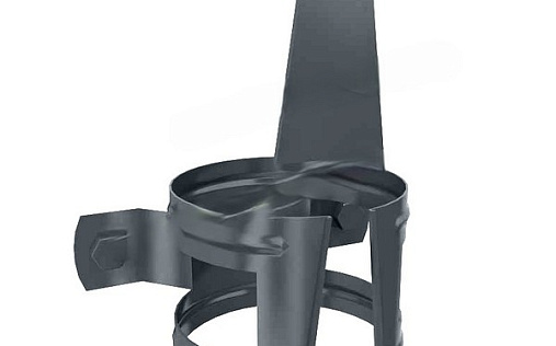 Кронштейн трубы на дерево 90 мм Металл Профиль GS Lite RAL 7024