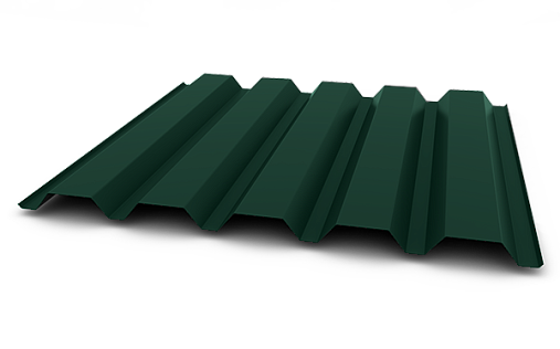 Профнастил С44-1000 0,7 мм Полиэстер RAL 6005