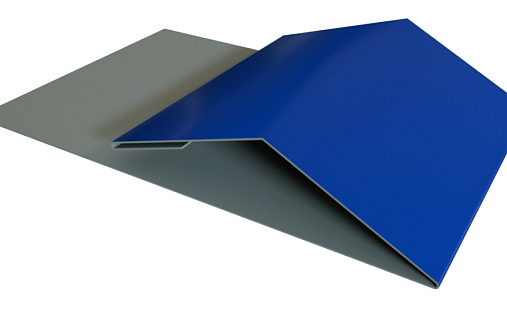 Планка финишная Блок-Хаус new Grand Line с покрытием Satin 0,5 мм RAL 5005