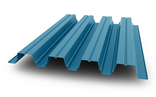 Профнастил Н75-750 0,9 мм Полиэстер RAL 5024