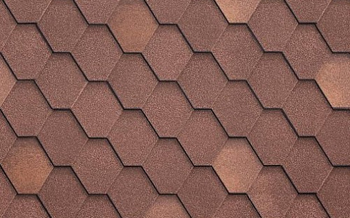 Гибкая черепица Shinglas Кадриль Оникс