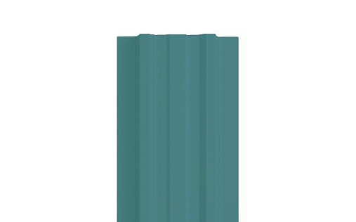 Штакетник Металл Профиль Lane-T 16,5x99 с покрытием Полиэстер 0,45 мм RAL 5021