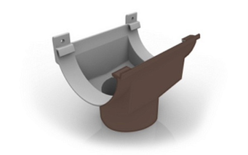 Выпускная воронка ПВХ Ruplast 125/90 мм