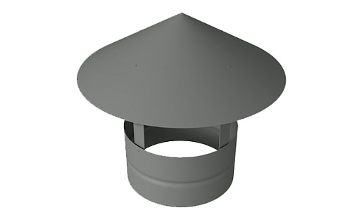 Дымник на трубу круглый 250 мм с покрытием Полиэстер 0.45 мм