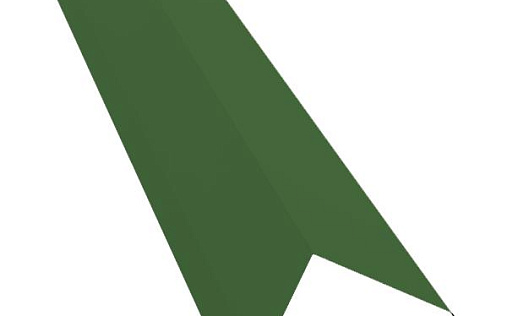 Торцевая планка 142x100 Grand Line с покрытием Полиэстер 0,45 мм RAL 6002