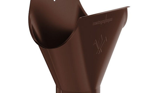 Выпускная воронка Aquasystem Премиум 125/90 мм, Pural, RAL 8017