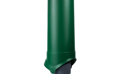 Вентиляционный выход Krovent Pipe-VT 125/700 is диаметром 125/ИЗ/830 мм Зелёный
