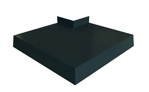 Угол отлива 200 внешний Grand Line с покрытием Velur X 0,5 мм RAL 7016