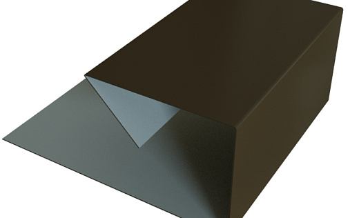 Планка П-образная завершающая сложная 20x30 Grand Line с покрытием Satin 0,5 мм RR 32