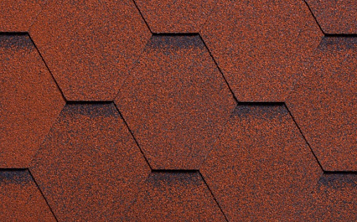 Гибкая черепица Ruflex Sota Красный крыжовник