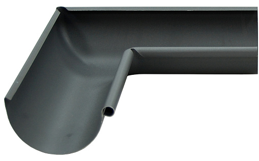 Угол жёлоба внутренний 90° Grand Line 125/90 Matte PU 125 мм RAL 7024
