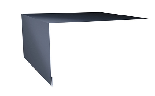 Планка околооконная простая 250x75 Grand Line с покрытием Velur X 0,5 мм RAL 7024