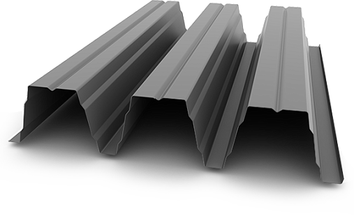 Профнастил СКН157-800 0,8 мм Полиэстер RAL 7004