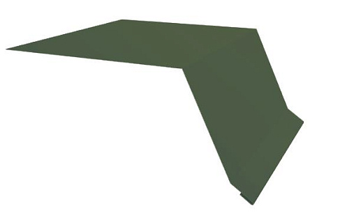 Планка капельник 100x55 Grand Line с покрытием Полиэстер 0,45 мм RAL 6005