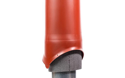 Вентиляционный выход Krovent Pipe-VT 150is диаметром 150/ИЗ/500 мм Кирпичный