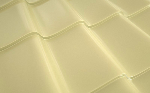 Профиль декоративный Ламонтерра XL RAL 1014 с покрытием Полиэстер 0.45 мм