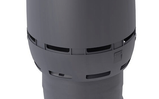 Вентиляционный выход Vilpe Flow XL диаметром 250/ИЗ/700 мм Серый