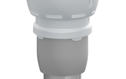 Вентиляционный выход Vilpe Flow 160C/ИЗ/400 Светло-серый